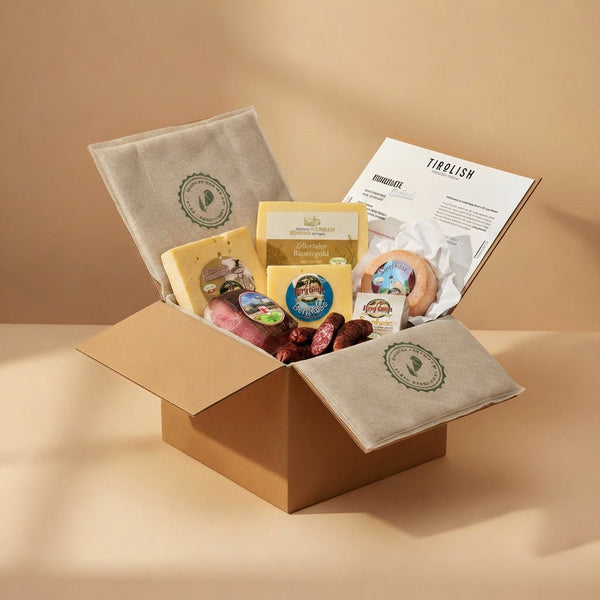 Brettljause als Geschenk — so verpackst du Tirol - TIROLISH
