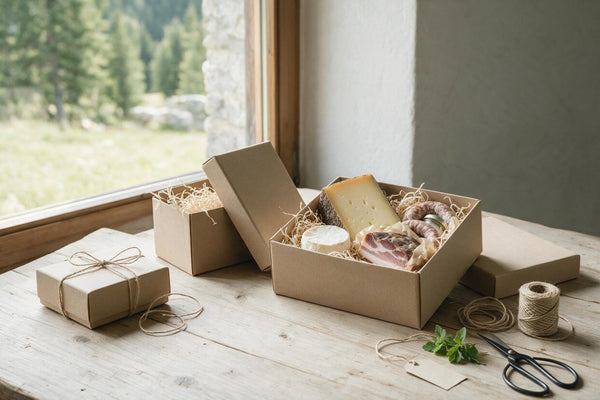 Geschenke aus Tirol: Käse, Speck und Genussboxen - TIROLISH