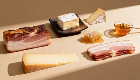 🧀🥓 Käse und Speck Paket kaufen – herzhafte Genussbox online bestellen - TIROLISH