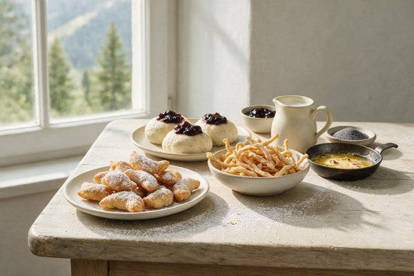 Süße Tiroler Schmankerl: Krapfen, Zerggl & Co. - TIROLISH