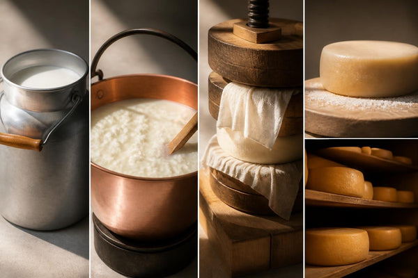 Wie wird Käse hergestellt? Die sechs Schritte - TIROLISH