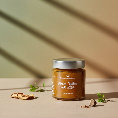 Birnen - Quitten - Mostarda mit Trüffel - TIROLISH