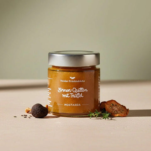 Birnen - Quitten - Mostarda mit Trüffel - TIROLISH