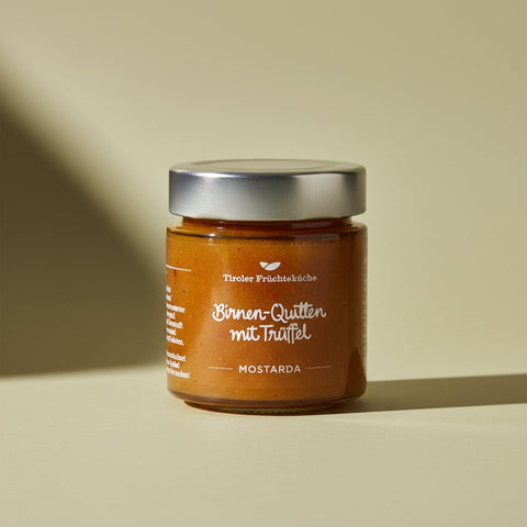 Birnen - Quitten - Mostarda mit Trüffel - TIROLISH
