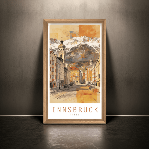 Innsbruck, 27 x 48 cm - TIROLISH
