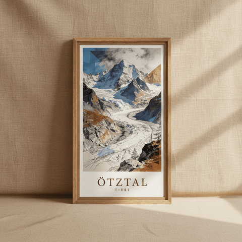 Ötztal, 27 x 48 cm - TIROLISH