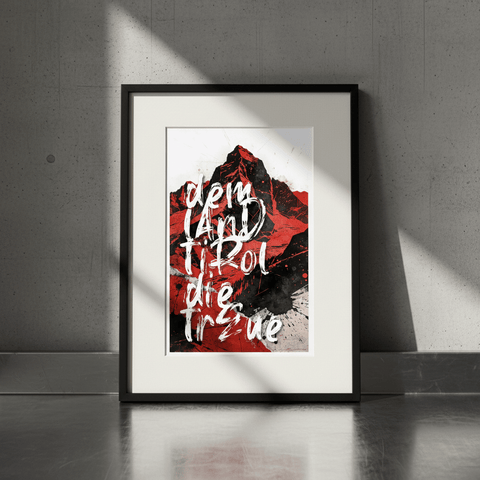 Treue im Sommer, 18 x 32 cm - TIROLISH