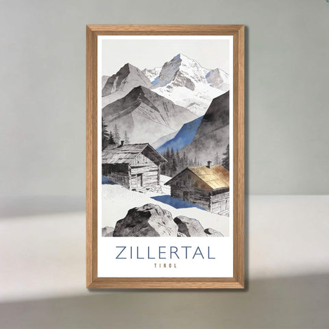 Zillertal, 27 x 48 cm - TIROLISH
