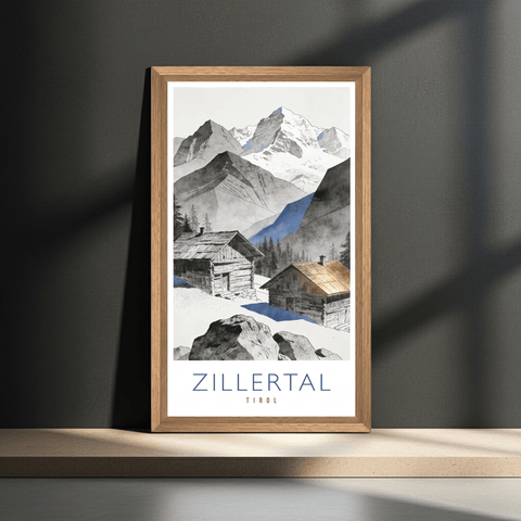 Zillertal, 27 x 48 cm - TIROLISH