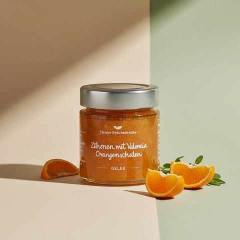 Zitronengelee mit Valencia Orangenschalen - TIROLISH